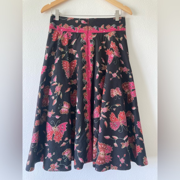 Batik Flare Skirt - Picture 2 of 13
